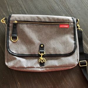 Skip Hop diaper clutch